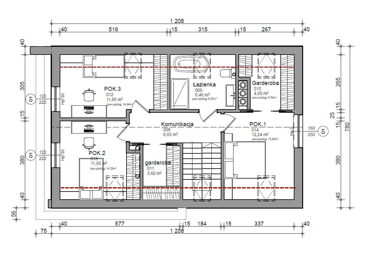 Działka z pozwoleniem na budowę domu jednorodzinnego-9