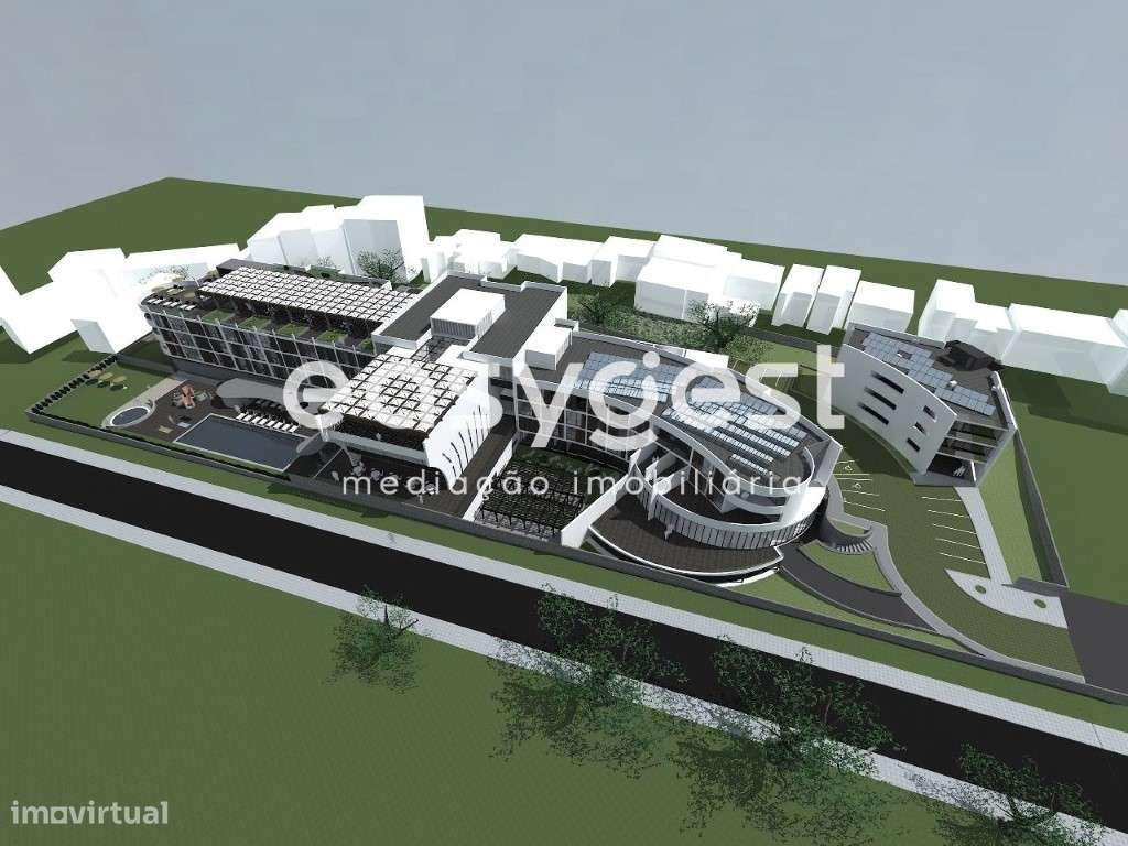 Terreno com projeto de hotel ou habitação com assistência São Brás - Grande imagem: 1/11