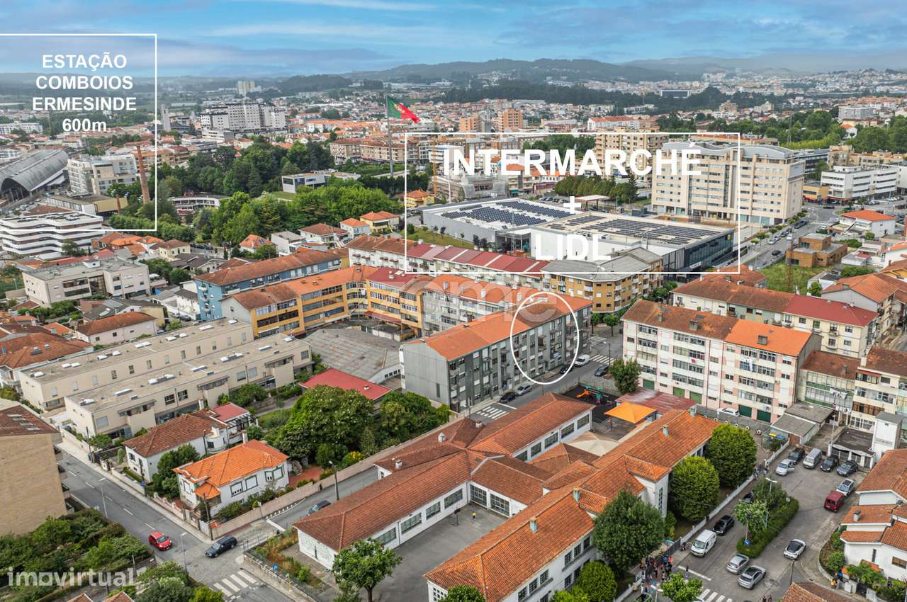 5 apartamentos T2+1 no Centro de Ermesinde, Valongo - Grande imagem: 5/24