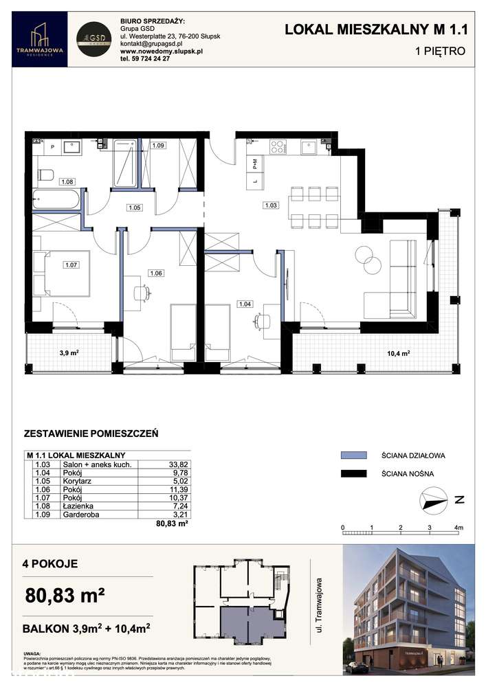 Nowa inwestycja !!! Apartamenty Tramwajowa Residance - Pełny obrazek: 4/4