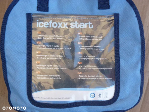 Łańcuchy śniegowe Icefoxx Start 100 Nowe Tanio - 2