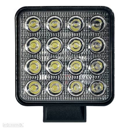 Farois de 16 Led quadrado para aplicação 110x110 - 1