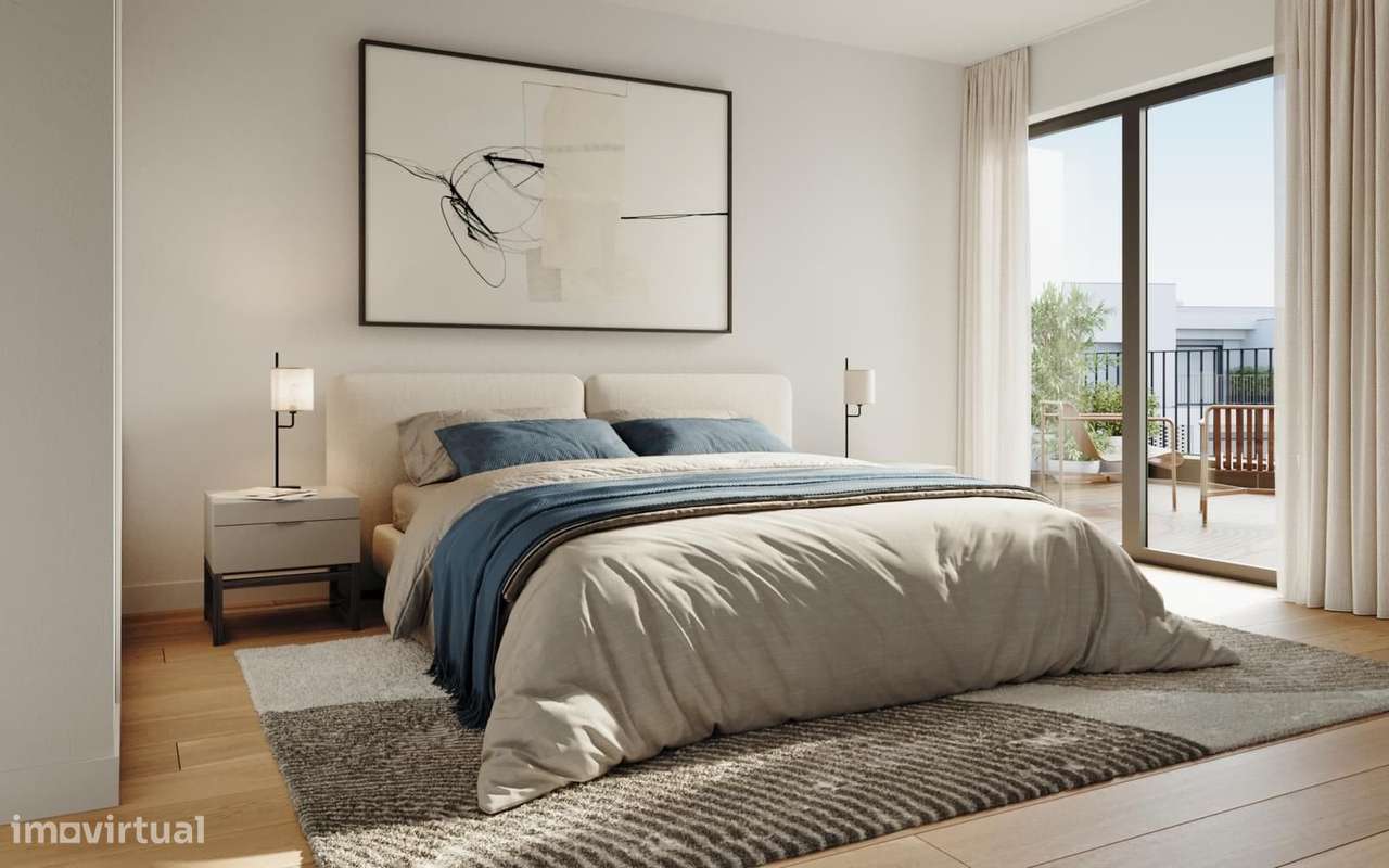 Apartamento T2 com jardim, Loures-6