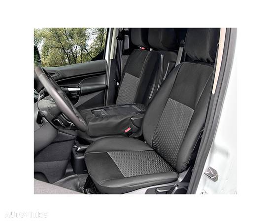 Set huse scaune auto Kegel Tailor Made pentru Ford Transit Connect 2 2014-06/2018, 1 + 2 , set huse scaun camion - 3