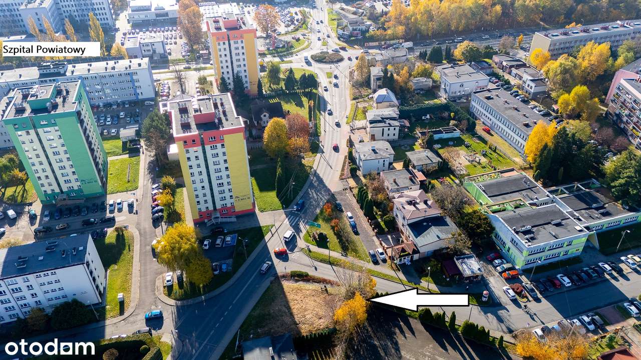 INWESTYCYJNA DZIAŁKA W SAMYM SERCU WODZISŁAWIA ŚLĄSKIEGO, PREMIUM-3