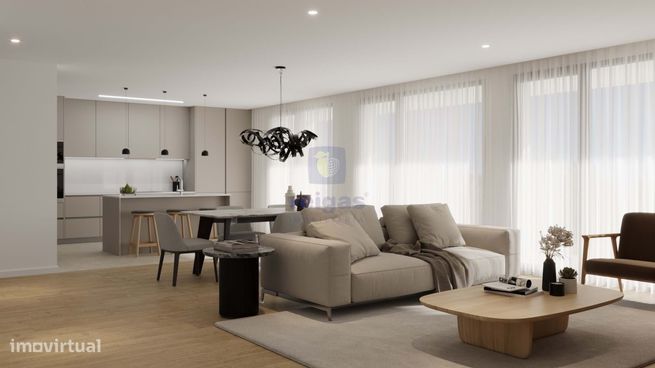 Apartamento T3 Novo em Leiria, Parceiros, com garagem box fechada para-25