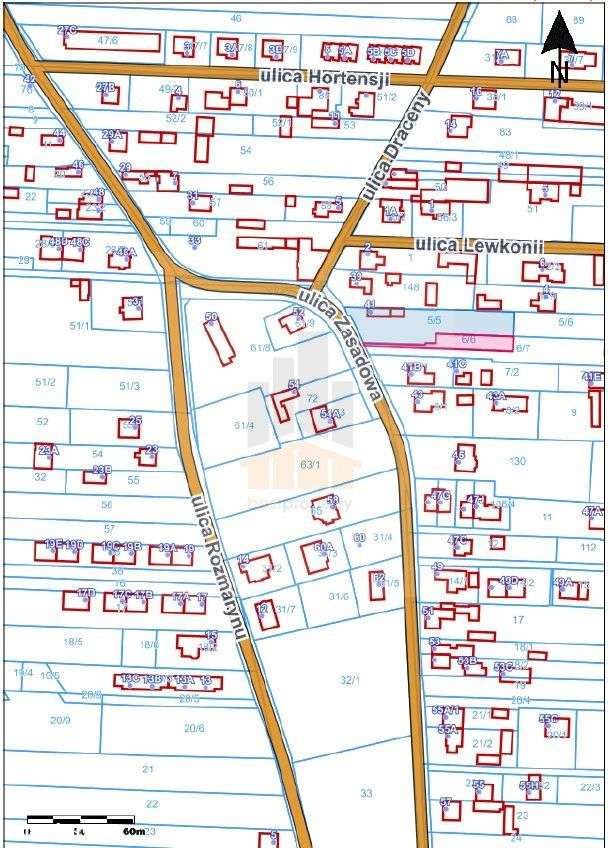 działka 1953 m2 ul. Zasadowa-5