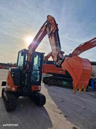 Hitachi Miniexcavator 3,5tone, HITACHI ZX33U-6, 2021, 1.601h, cupla rapida, cupa noua, STARE CA NOU-PROMOTIE 36900 EUR+Tva - 1