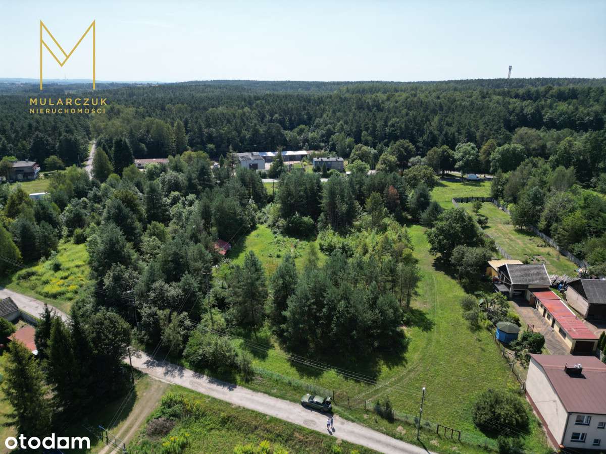 Działka Budowlana 4966 m2 blisko lasu Łęka-9