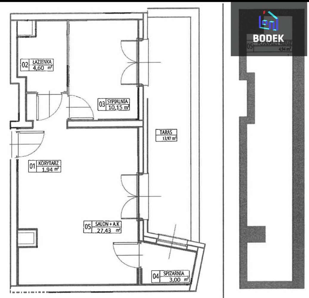 0%, taras 14 m2, klimatyzacja, parking w cenie-13