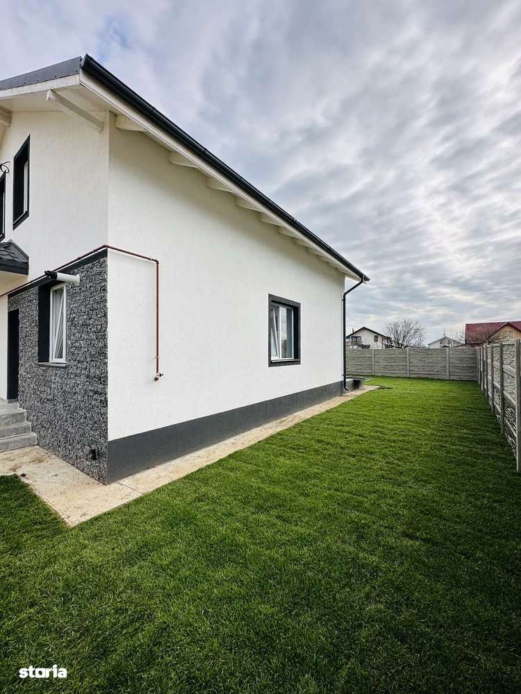 Casă de vânzare nouă în Comuna Berceni Ilfov - 4 camere - teren 406 mp - Imagine principală: 2/16