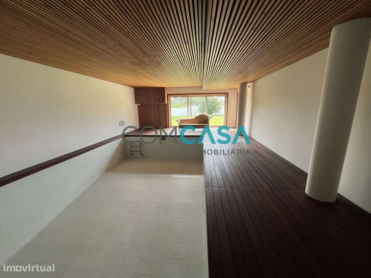 Moradia Térrea | piscina coberta | jardins | Vila do Conde-55