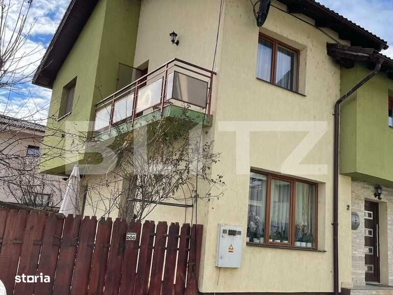 Duplex mobilat si utilat, 103 mp, 150 mp teren, acces privat, zona...