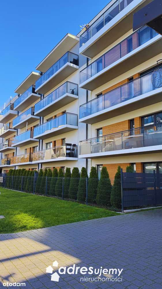 Eleganckie mieszkanie 46 m² z ogródkiem i miejscem parking. Redzikowo-11