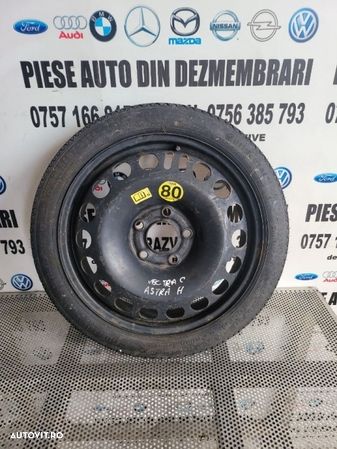 Roata Rezerva Slim R16 Opel Astra H Vectra C 5x110 Livram Oriunde In Tara - 1