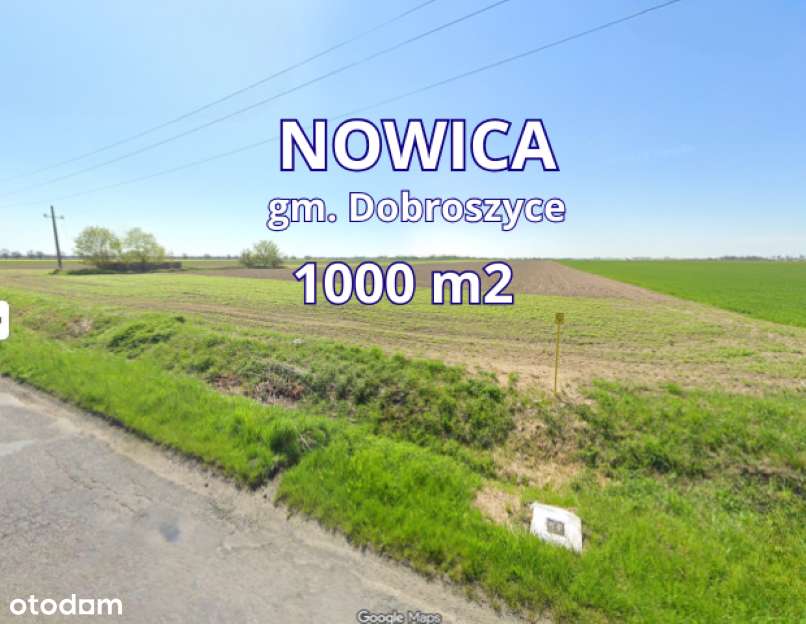 Działki budowlane z Warunkami Zabudowy Nowica, gm. Dobroszyce - Pełny obrazek: 5/9