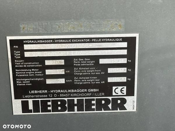 Liebherr A 918 Compact Litronic 2016 Jak Nowa - 8