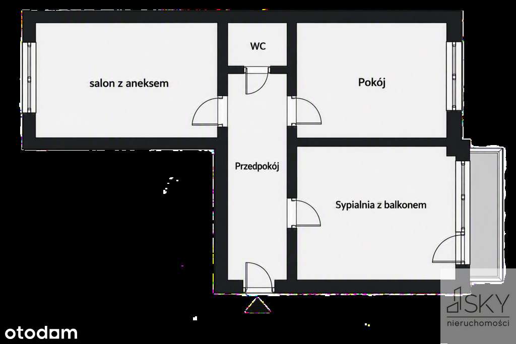 3 pokoje po remoncie|Maślice |Parking za szlabanem-19
