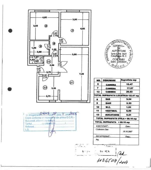 3 camere, 89 mp utili, parcare | Militari – Str. Orșova-18
