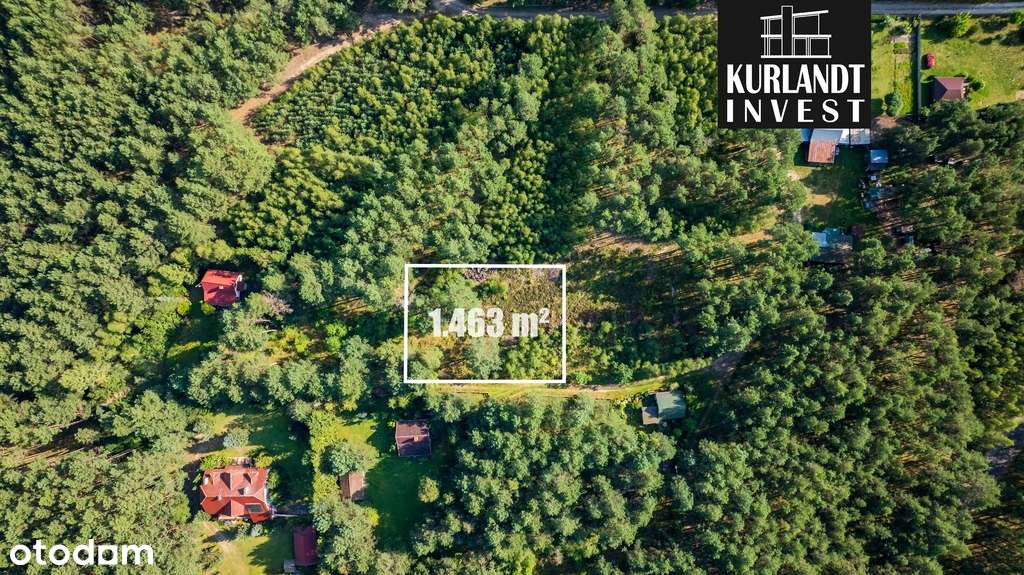 Działki budowlane blisko jeziora i lasu MPZP-3