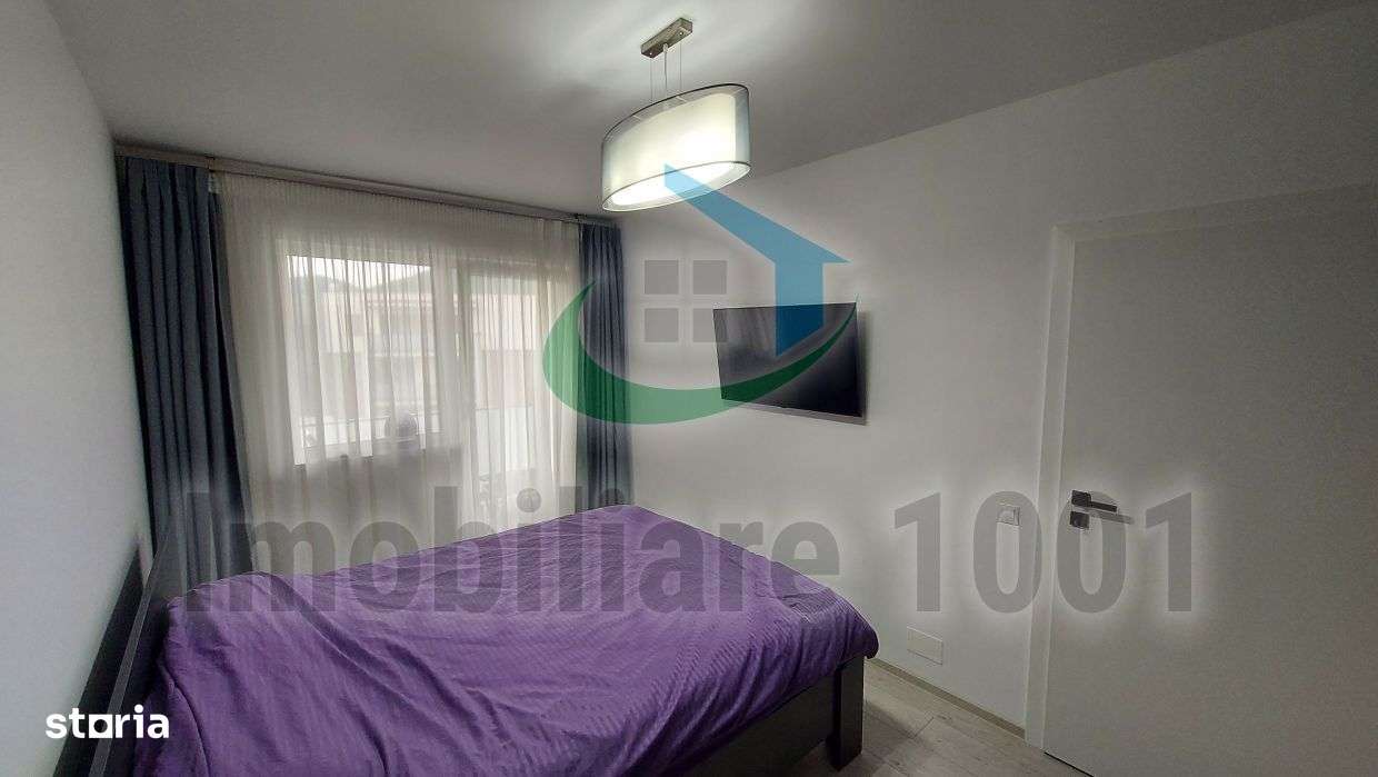 Apartament 2 camere, nou, finisat modern, mobilat, utilat, loc parcare-11