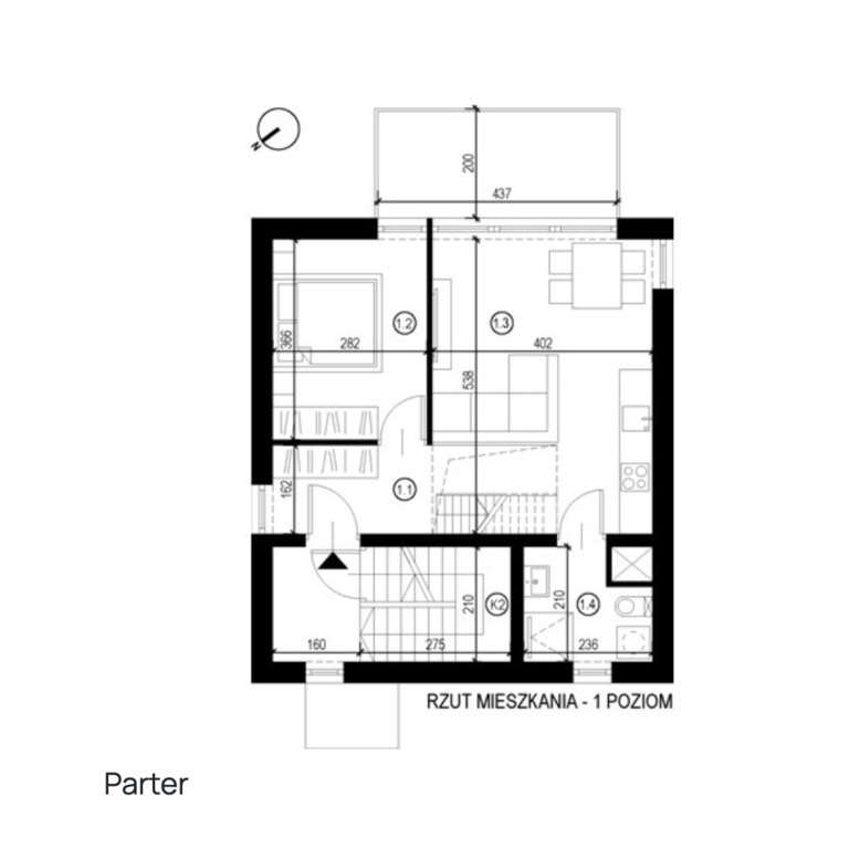 Apartament z tarasem|widok na góry| PROMOCJA!!! - Pełny obrazek: 2/20