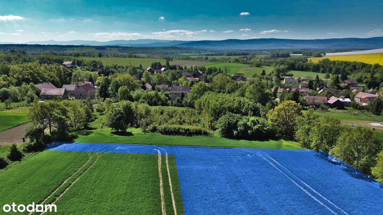 Piękna działka z widokiem na pasmo Karkonoszy-4