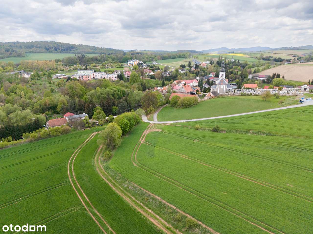 Działka na wzgórzu/ nowo powstające osiedle-7