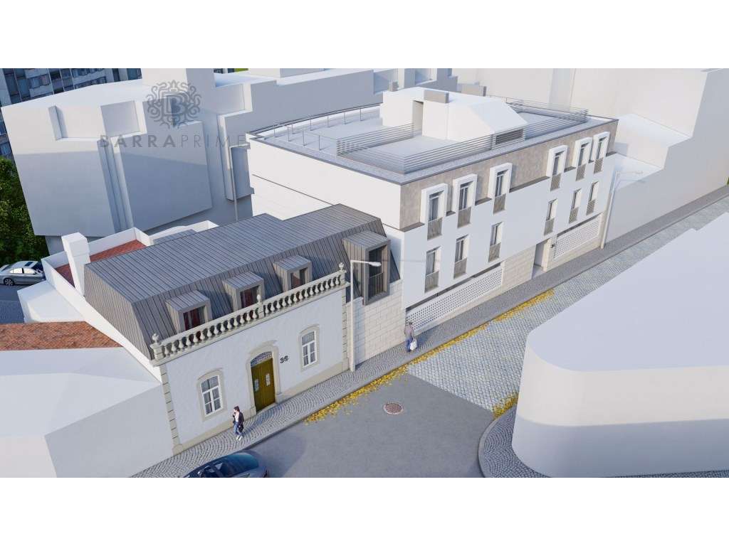 Projeto Aprovado para construção de 1.693 m² no centro de Loulé - Grande imagem: 3/5