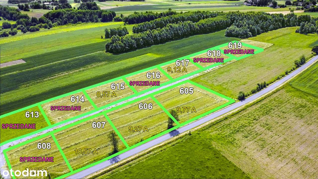 Piękna działka w Wojaszówce – cisza, widok i szybki dojazd do Krosna!-1