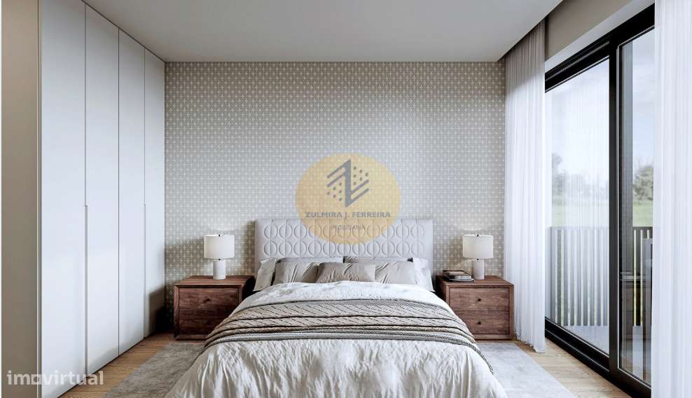 Apartamento T1+1 Novo | Suíte | Varanda | Matosinhos-6