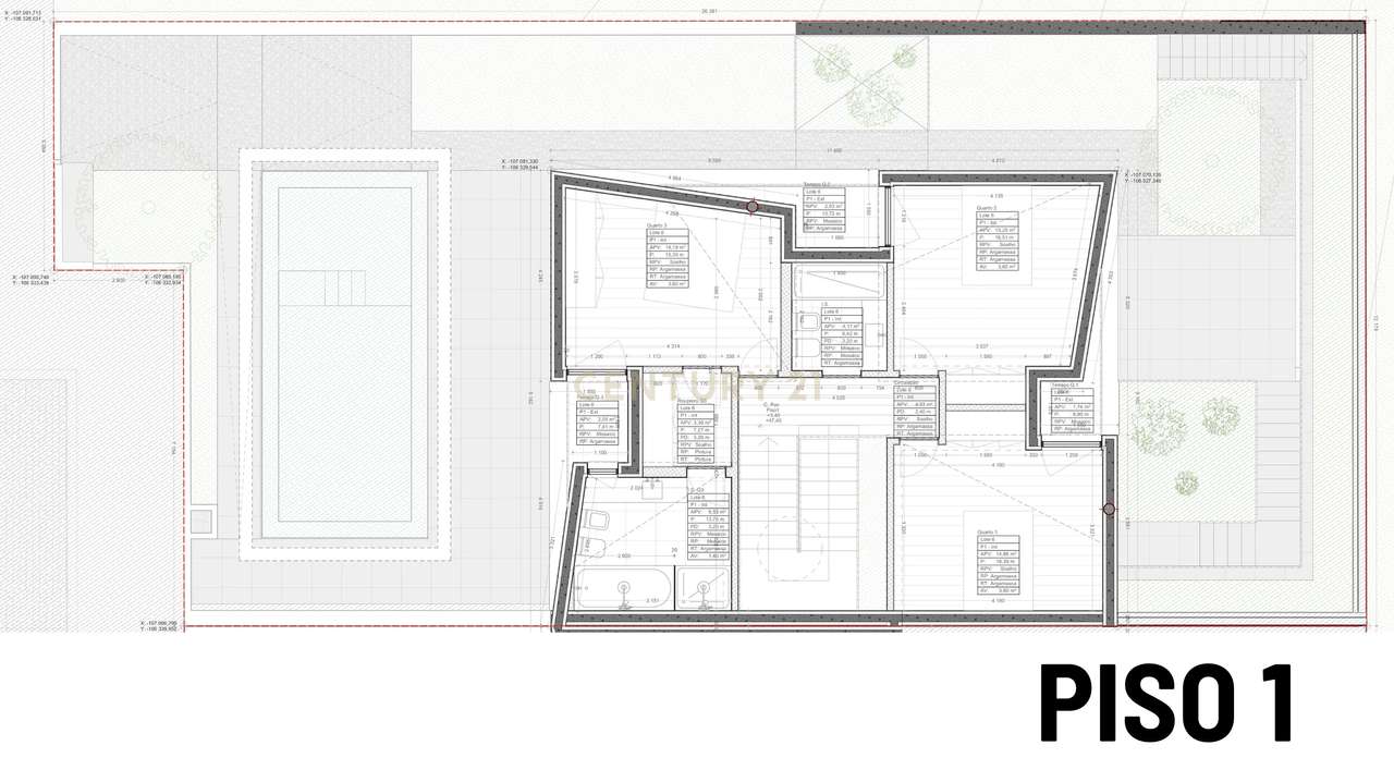Lote de Terreno com projeto aprovado, fundações e cave-13