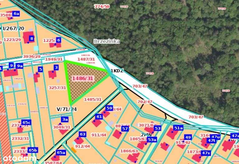 Działka budowlana na skraju lasu! 0% prowizji! - Pełny obrazek: 4/9