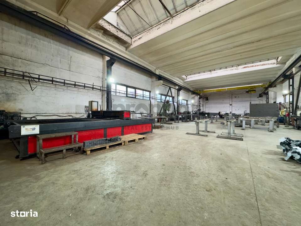 Hala industriala cu anexa birouri de inchiriat – Fundatura Harmanulu - Imagine principală: 4/13