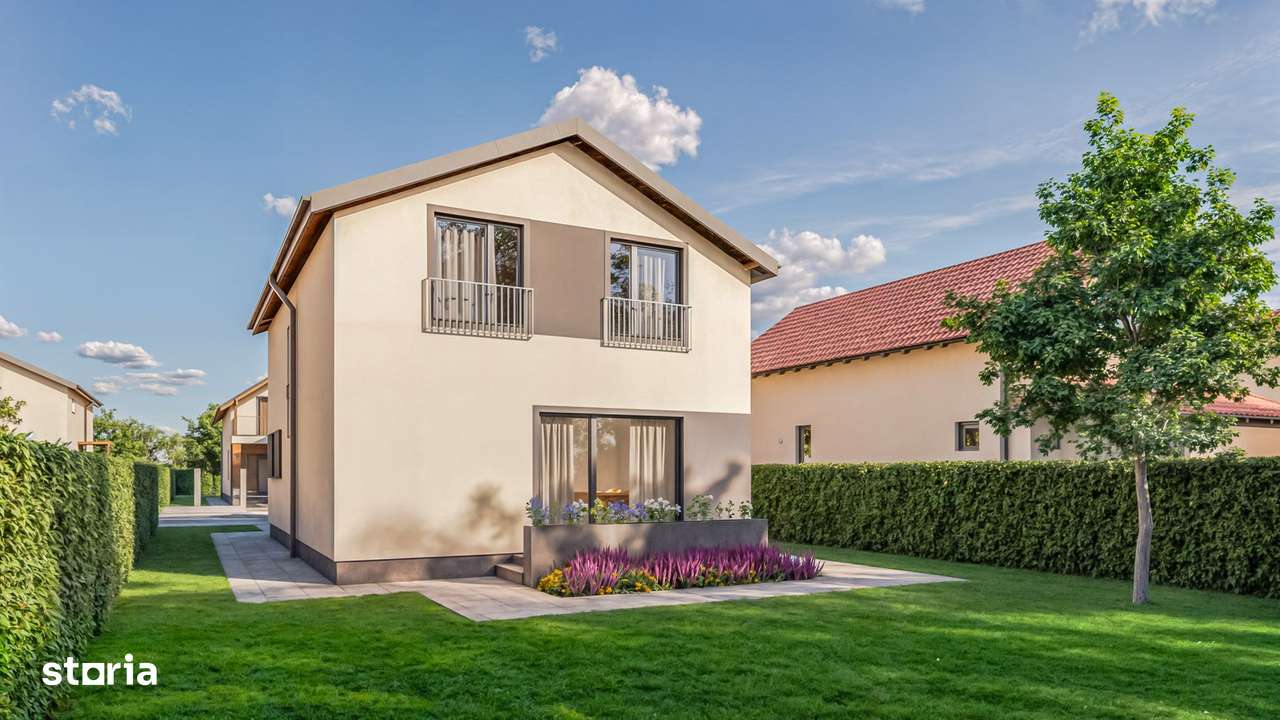 Case individuale în Sânpetru, cu teren 400 mp și toate utilitățile - Imagine principală: 5/15