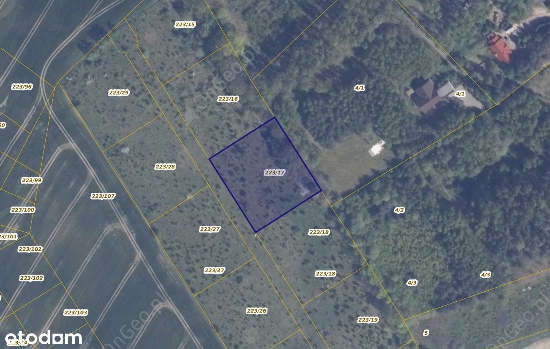 Działka 223/17 w miejscowości Warcz-0