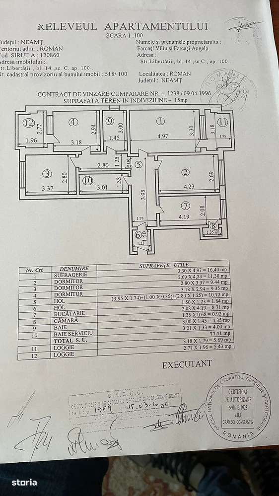0% Comision | Apartament central 4 camere decomandat-11