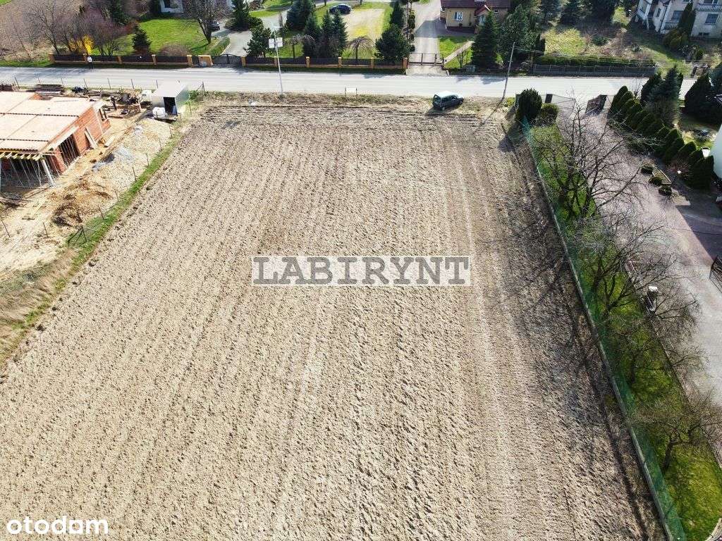 Mykanów, ul. Zielona, 1000m2, wymiary 29m x 35m-7