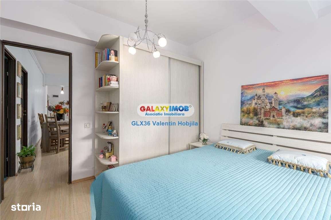 Vanzare apartament 89 mp Baneasa Jandarmerei mobilat etaj 1-2