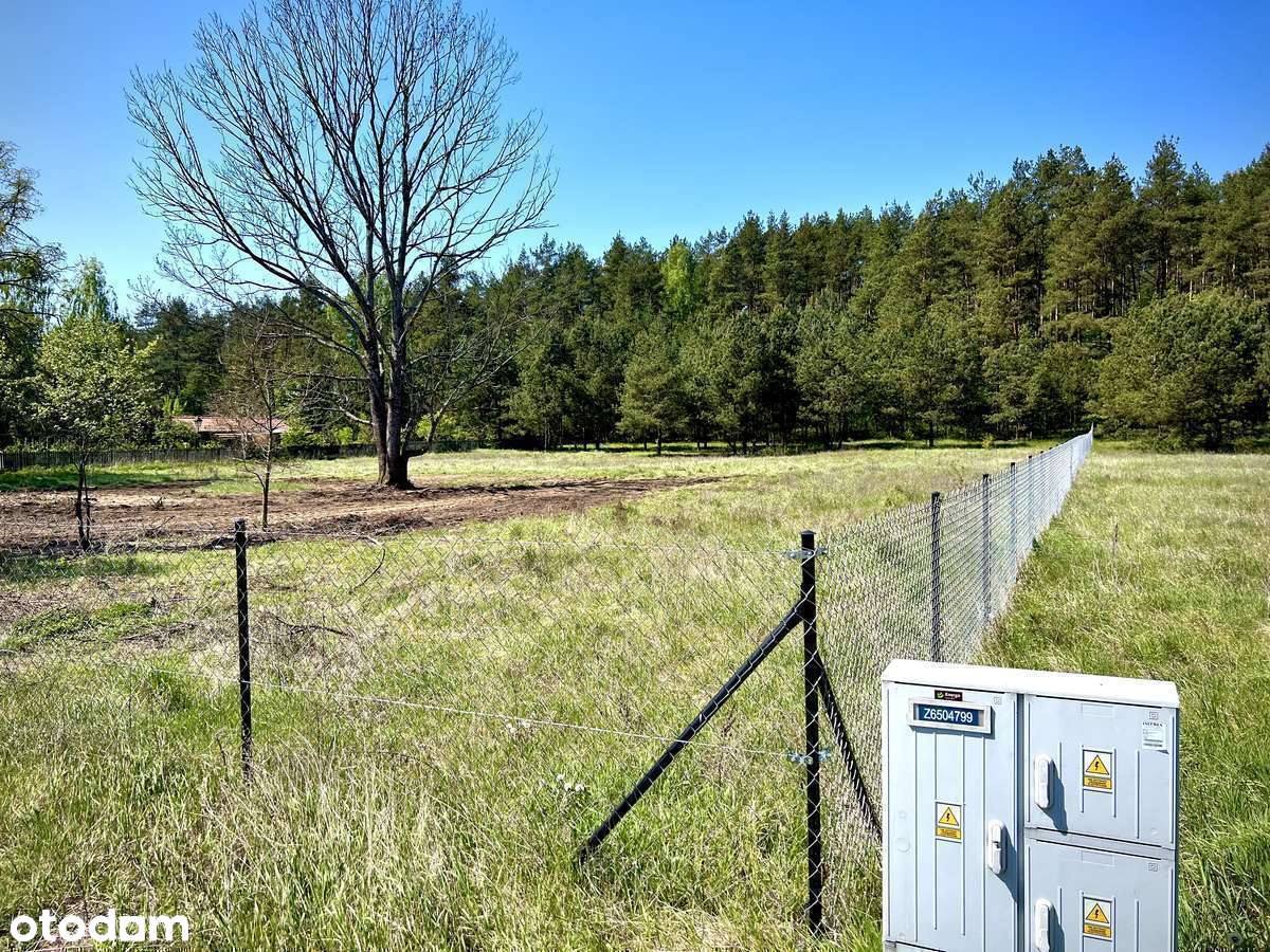 Piękna cicha działka budowlana z WZ pod lasem ogrodzona blisko Krutyni - Pełny obrazek: 2/20