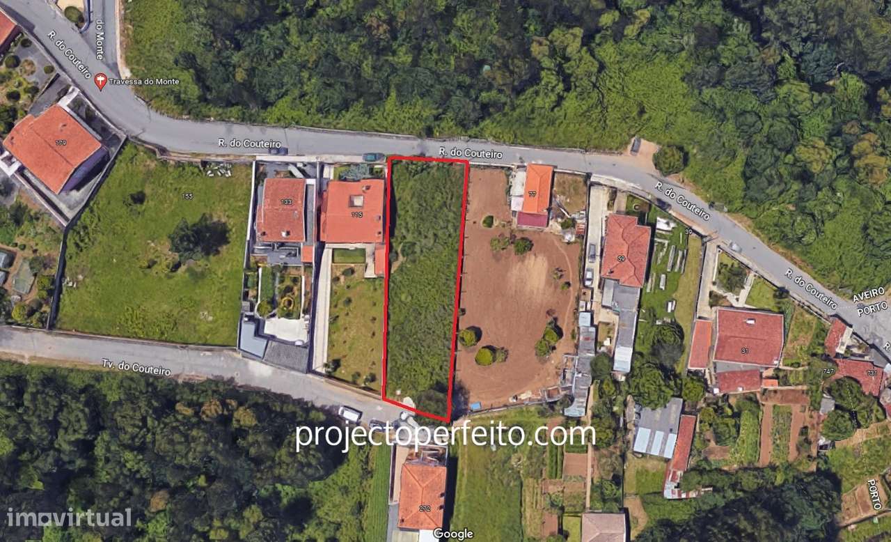 Terreno Para Construção  Venda em Anta e Guetim,Espinho - Grande imagem: 2/6