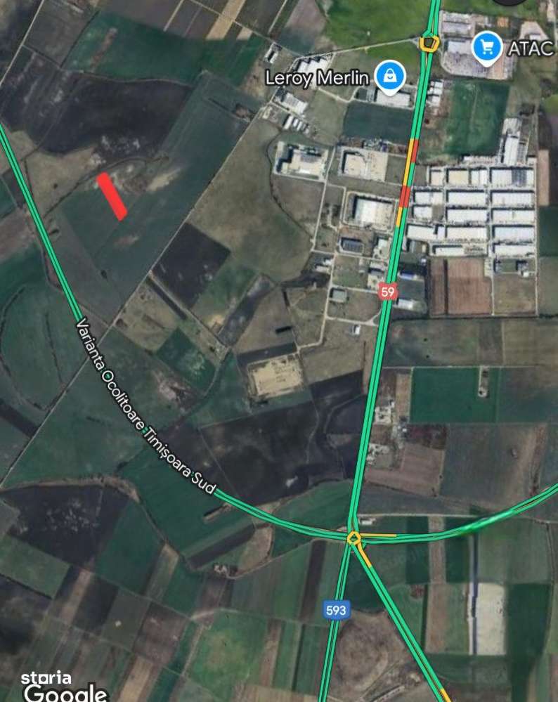 Calea Sagului- zona industriala- 10000 mp - Imagine principală: 3/3