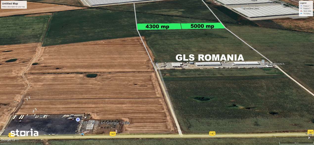 Parc industrial A1(km 23) teren 4300mp-9300mp-1