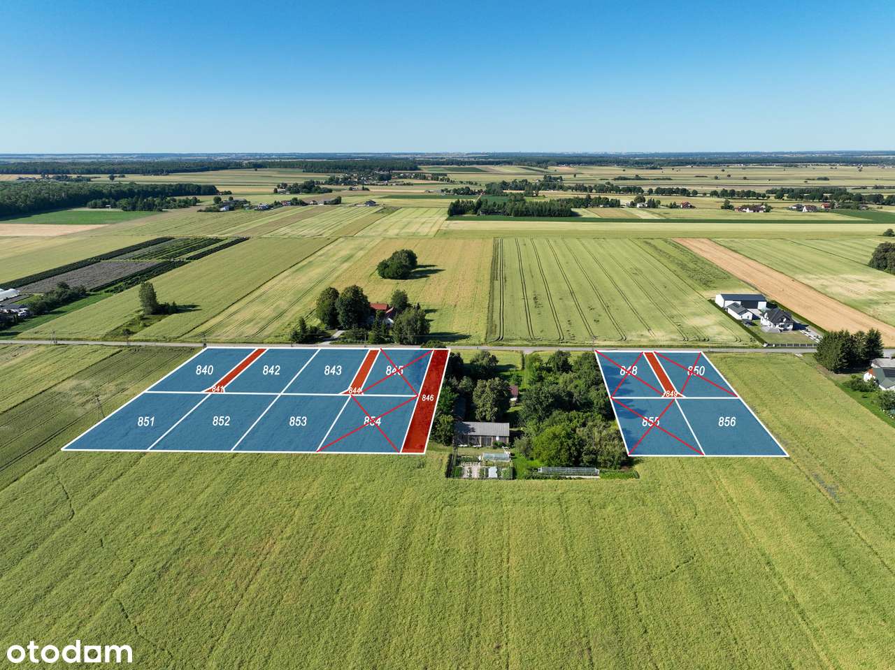 Działki budowlane w gminie Strzyżewice niedaleko Lublina - Pełny obrazek: 2/6