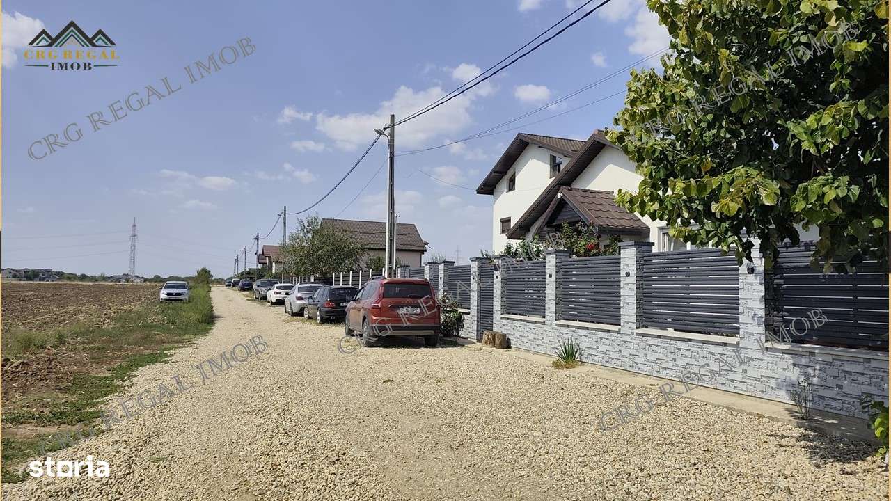 Teren 339mp Curent Electric  Strada Calugareni in Comuna Berceni - Imagine principală: 1/2