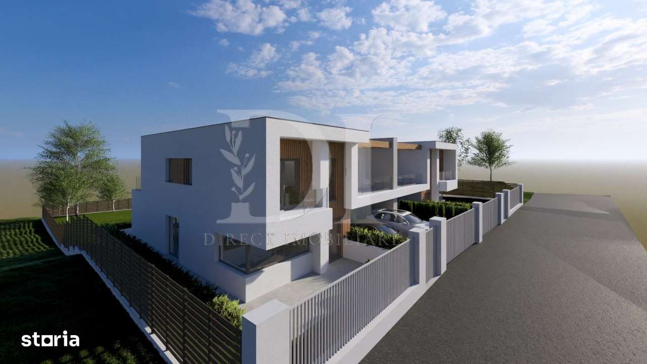 Teren cu autorizatie de constructie duplex in Feleacu / Cluj - Imagine principală: 5/20