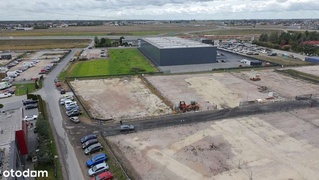 Działka inwestycyjna UPST-9