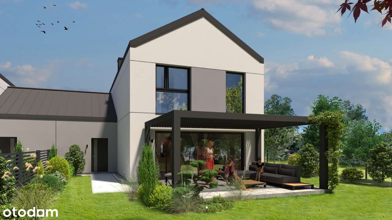 Nowoczesny dom bliźniak w Bobrowcu - bezpośrednio - Pełny obrazek: 4/20