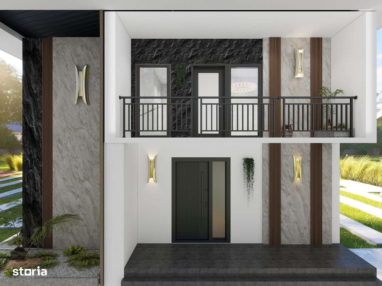 130 mp utili! BECI! Proiect deosebit! Vila Valea Adanca (Miroslava) - Imagine principală: 1/18