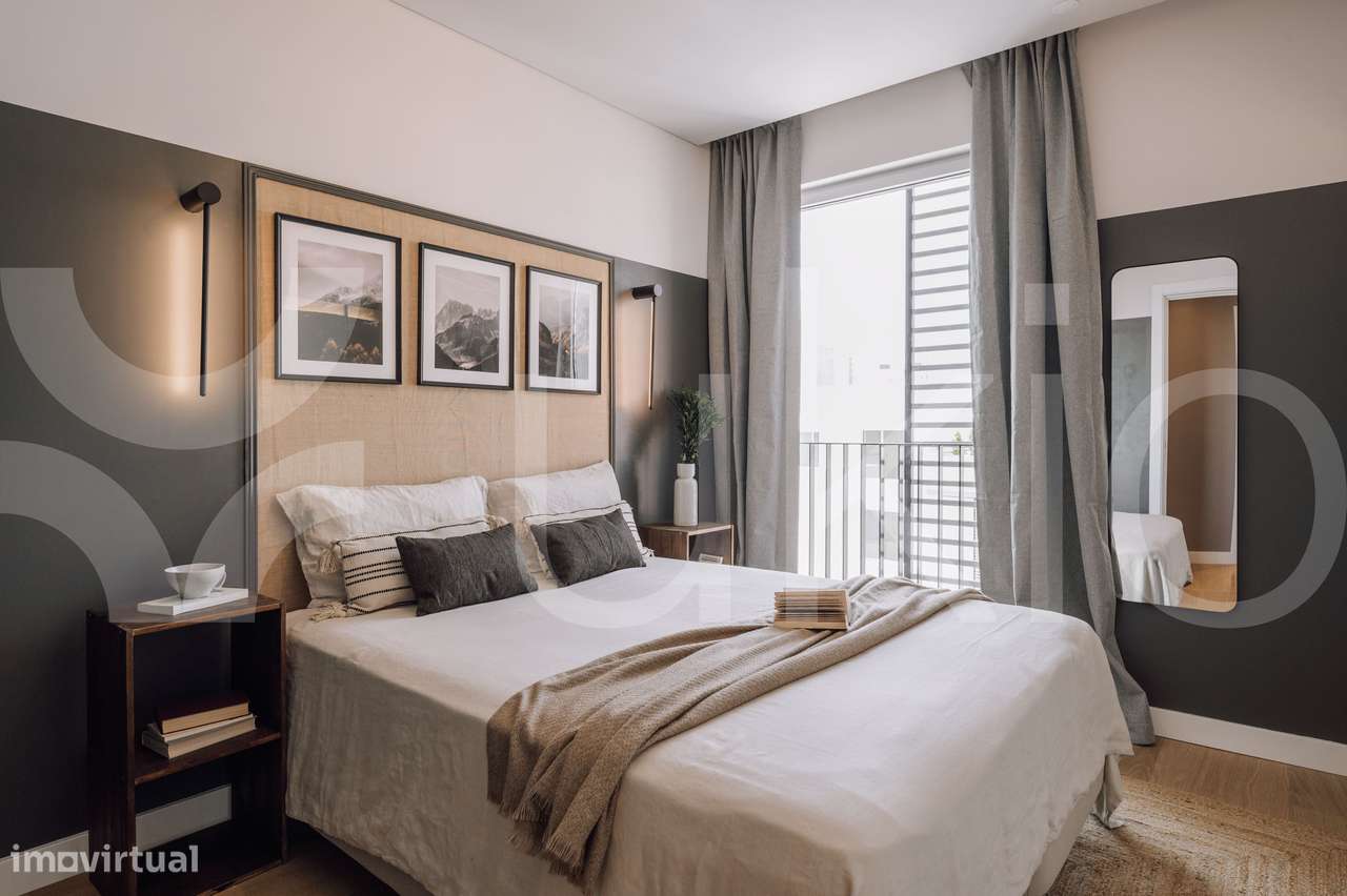 Apartamento T1 com piscina em São Sebastião da Pedreira - Grande imagem: 3/22